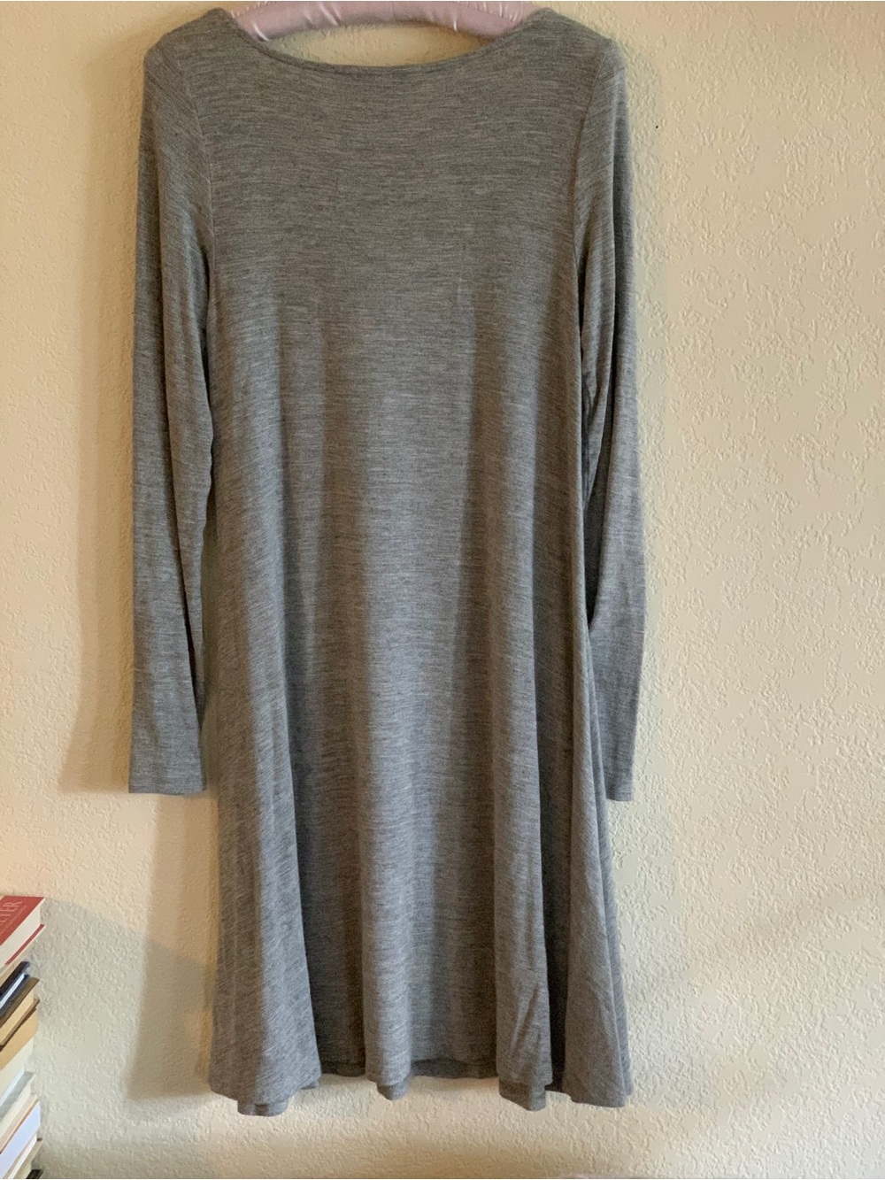 American Eagle Gray Lattice Dress XS - Super Stretchy & Soft! - Picture 2 of 9
